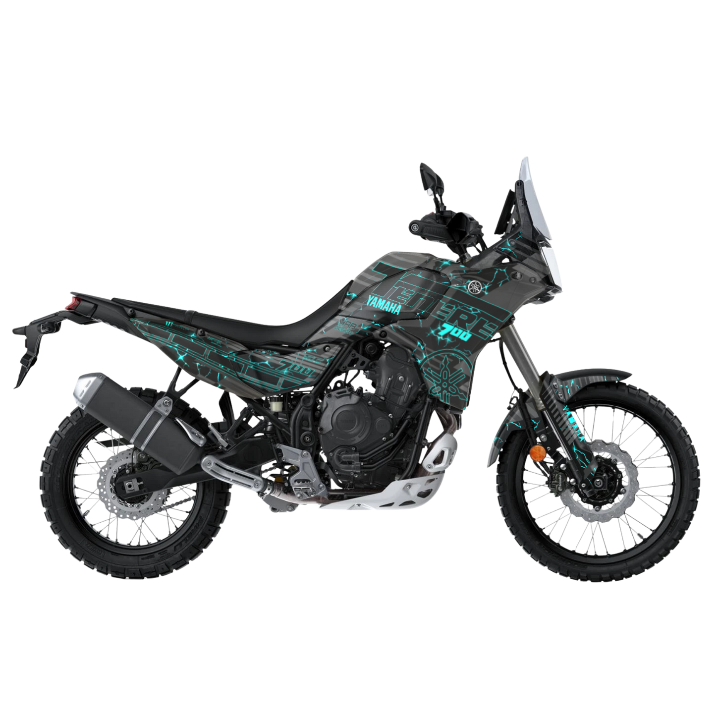 YAMAHA TENERE' 700 - (2025-2026) - UNLEASHED - CYAN