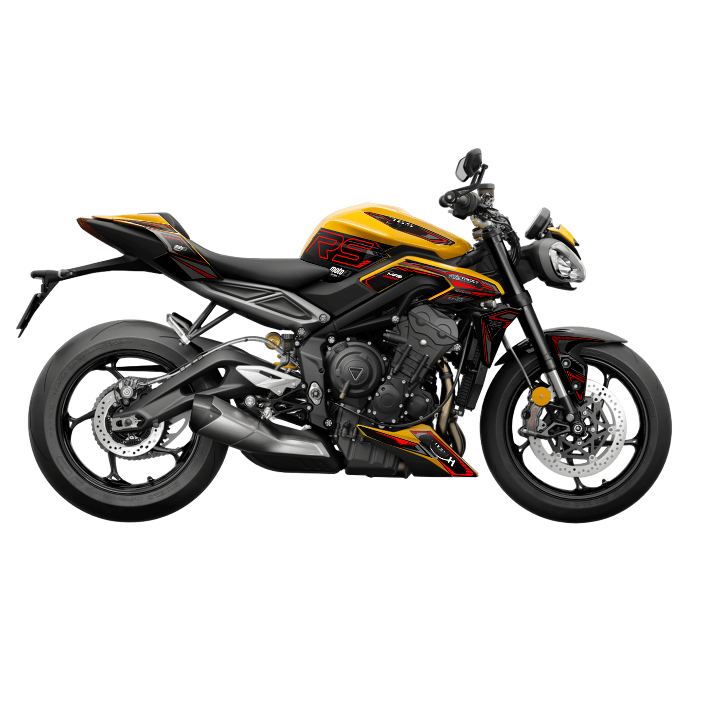 Kit per TRIUMPH STREET TRIPLE R/RS (2023-2026) - MK2 - Scarlet Rage