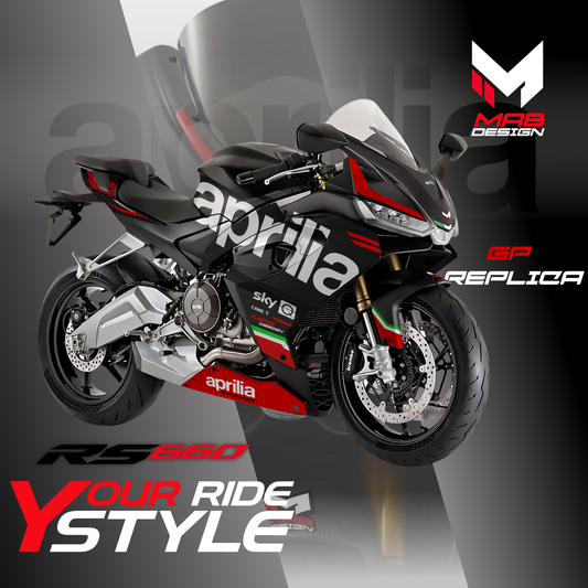 APRILIA RS660 (2021-2024) - GP REPLICA - APEX BLACK