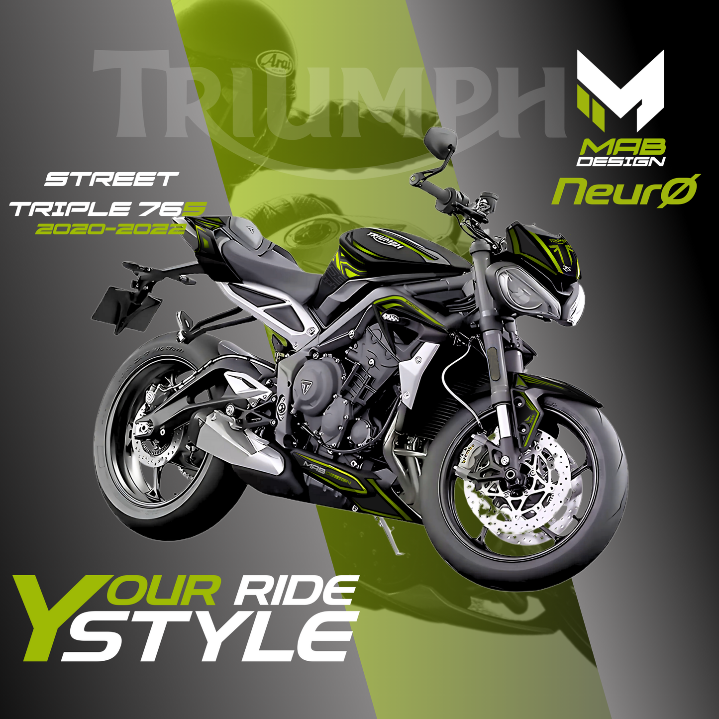 TRIUMPH STREET TRIPLE R/RS (2020-2022) - NeurØ - FLUO