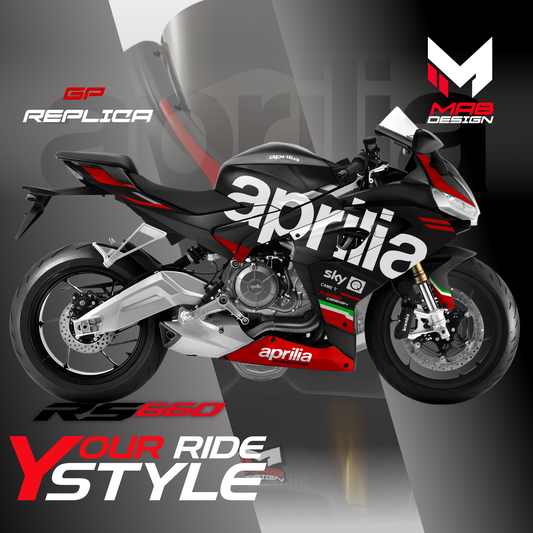 APRILIA RS660 (2021-2024) - GP REPLICA - APEX BLACK