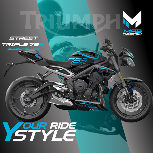 TRIUMPH STREET TRIPLE R/RS (2020-2022) - MK2 - Neon Surge