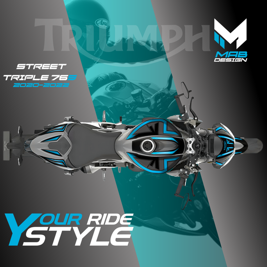 TRIUMPH STREET TRIPLE R/RS (2020-2022) - MK2 - Neon Surge