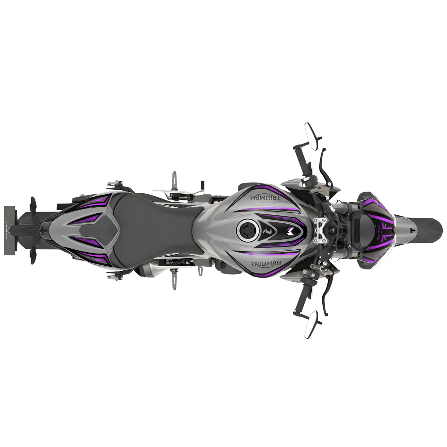 TRIUMPH STREET TRIPLE R/RS (2020-2022) - NeurØ - Iconic Purple
