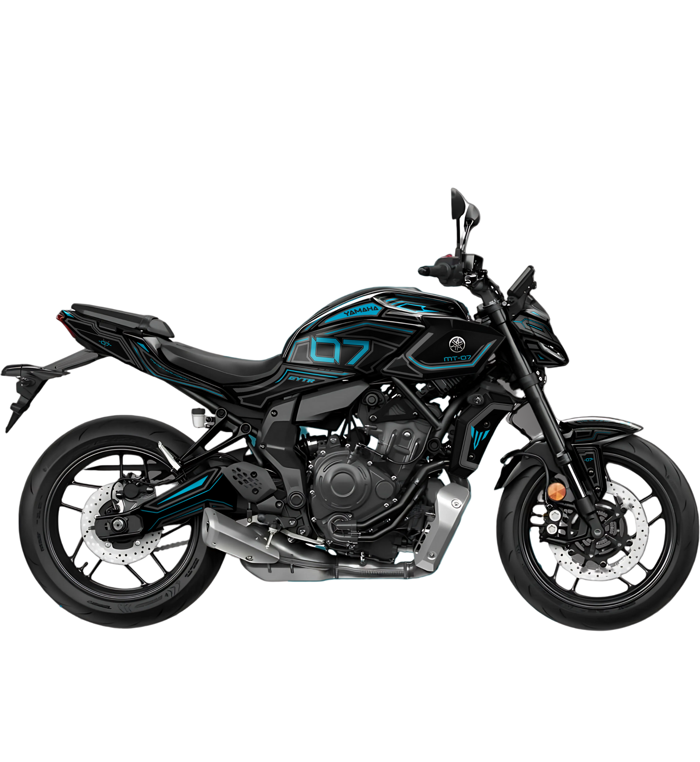 YAMAHA MT-07 (2025-26) - LEGACY - BLUE WAVE