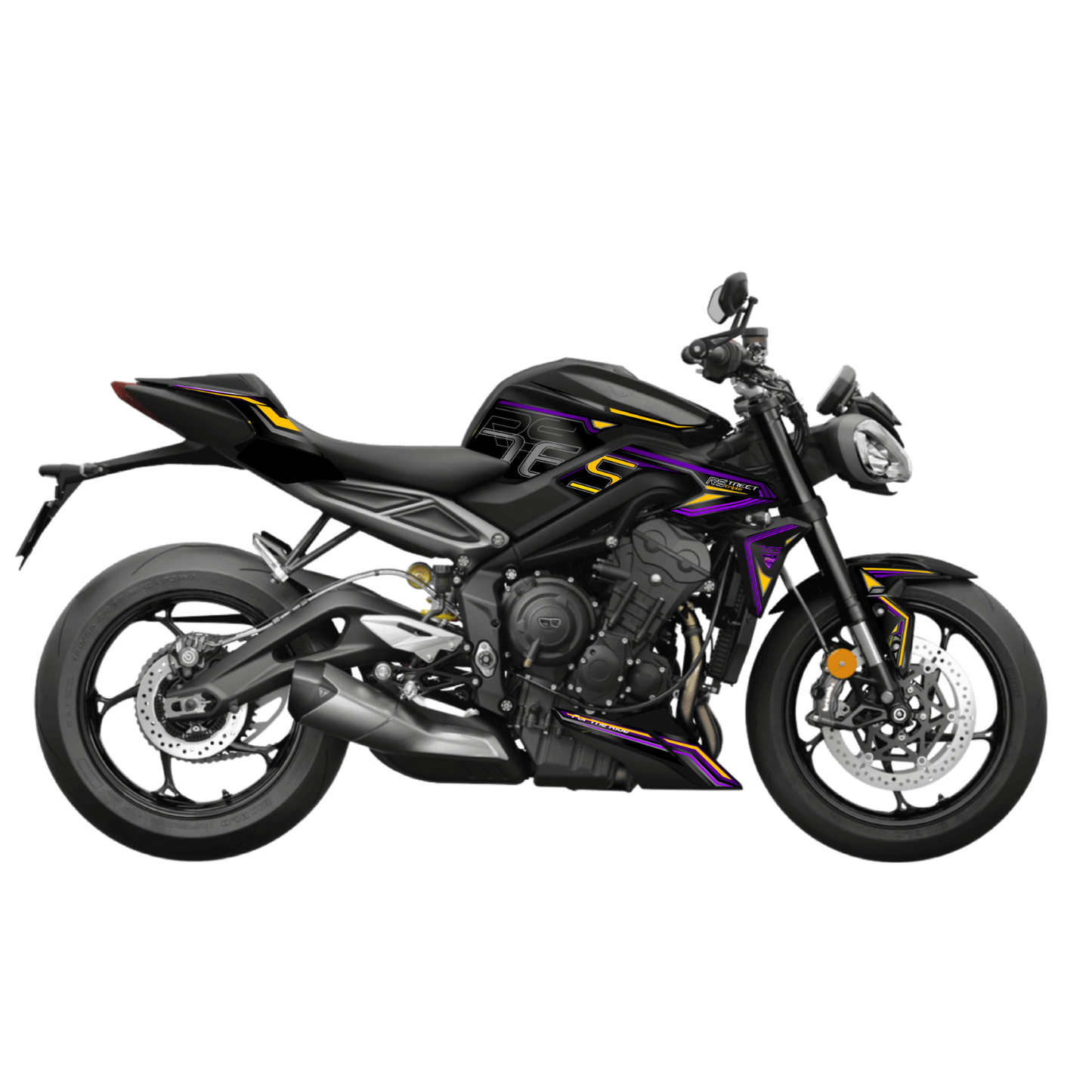 Kit per TRIUMPH STREET TRIPLE R/RS Black (2023-2026) - NeurØ - Solar Viper