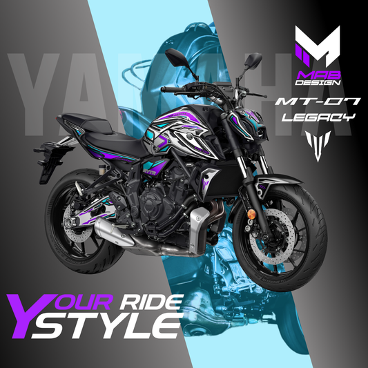 YAMAHA MT-07 (2021-2024) - LEGACY - CYANOMALY