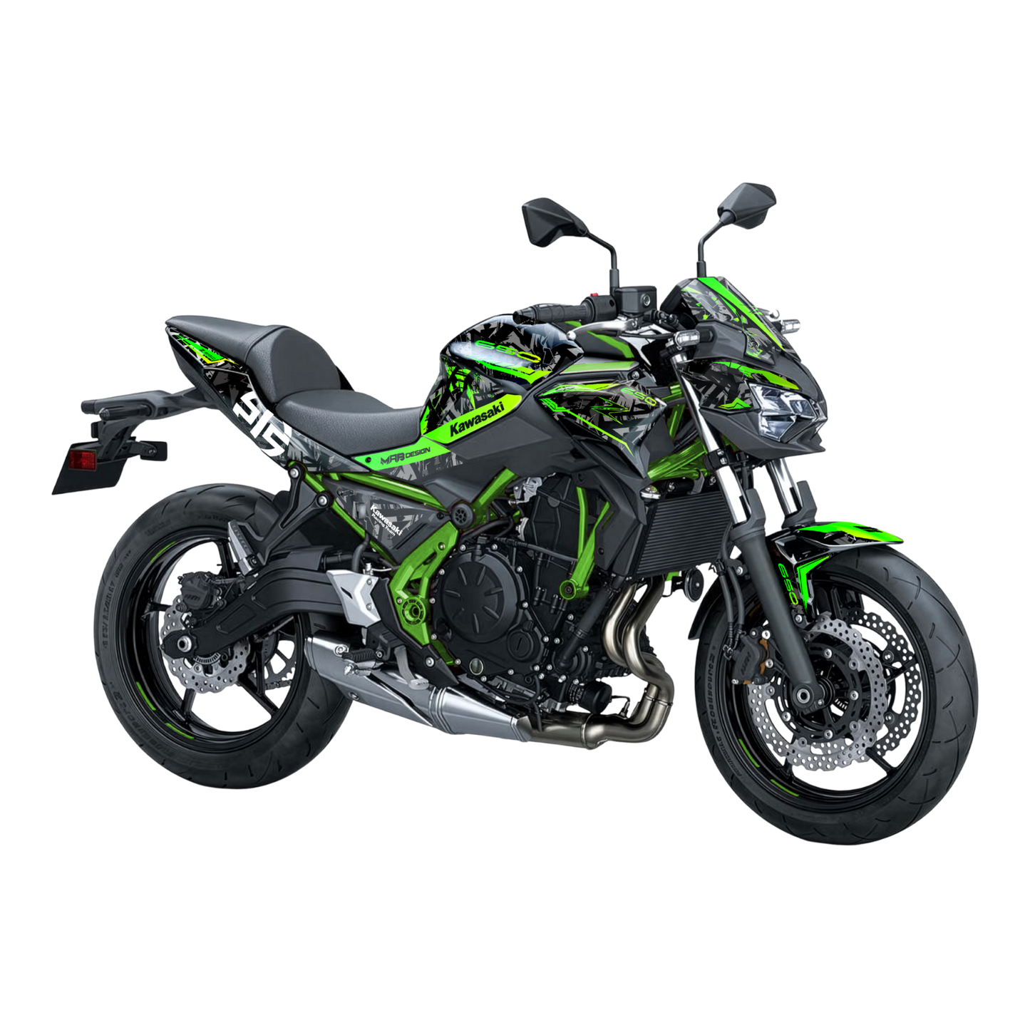 Kawasaki Z650 (2020-2026) - KITSUNE MIDORI
