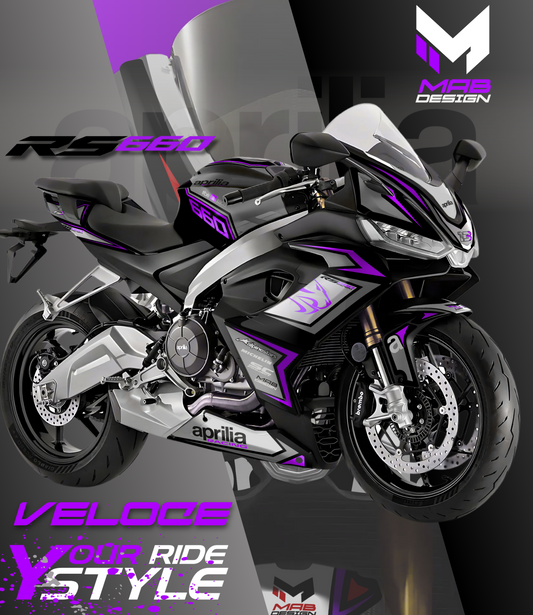 APRILIA RS660 (2021-2024) - VELOCE - IRON WRAITH