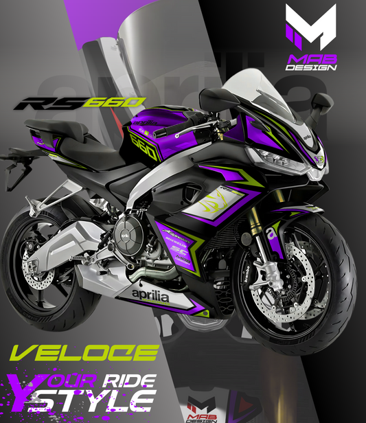 APRILIA RS660 (2021-2024) - VELOCE - TOXIC ECLIPSE
