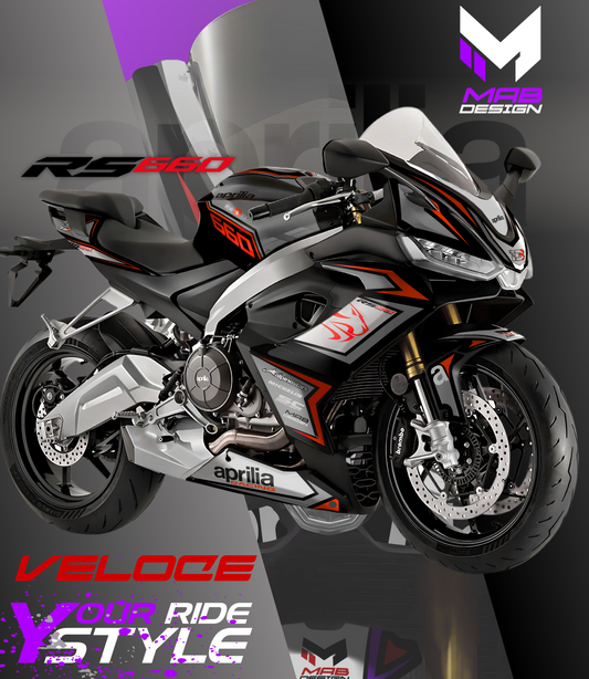 APRILIA RS660 (2021-2024) - VELOCE - SHADOW REAPER