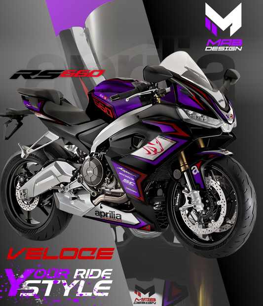 APRILIA RS660 (2021-2024) - VELOCE - NIGHT REIGN