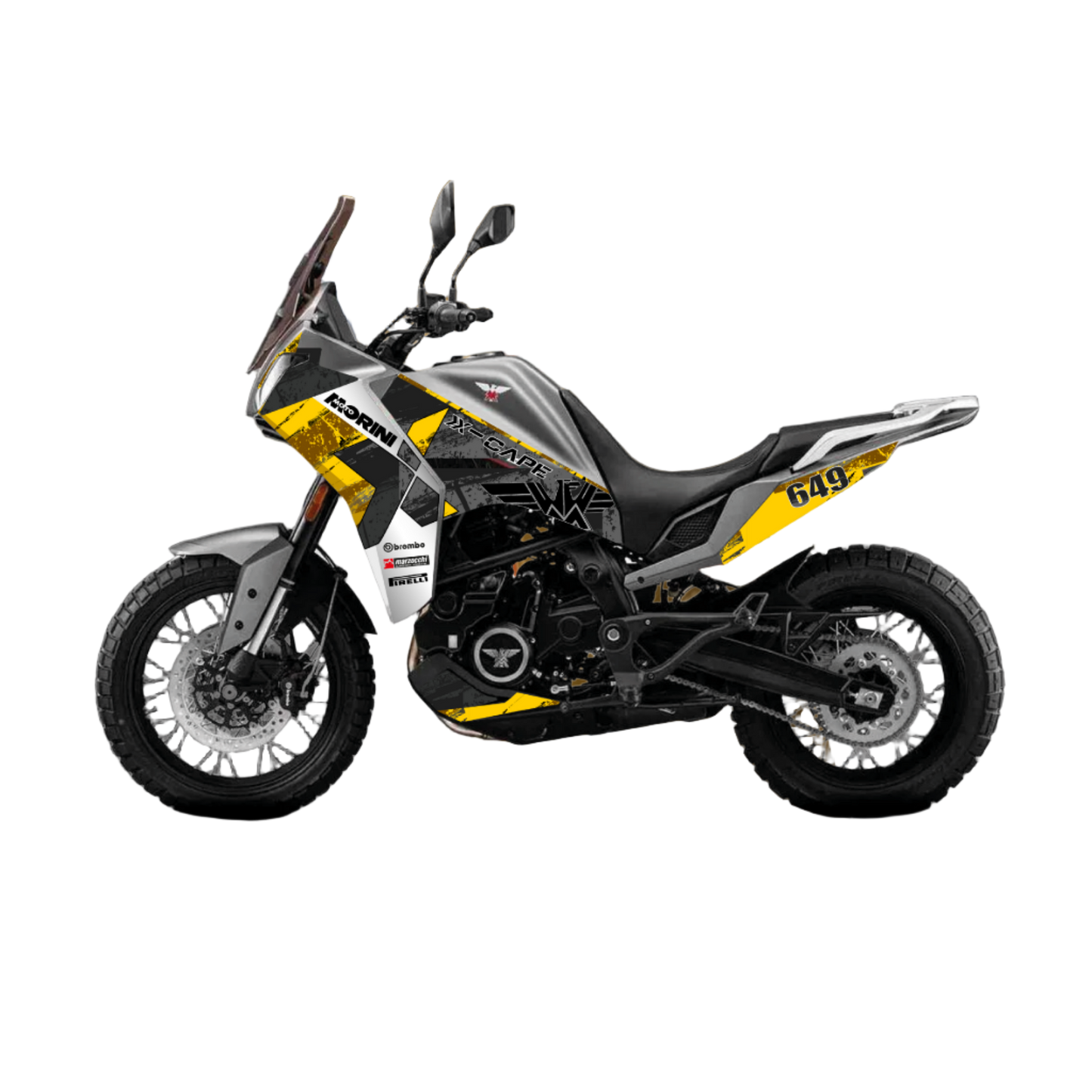 MOTO MORINI X-CAPE 649 (2021 - 2025) - Adventour Sport - Amber Rush