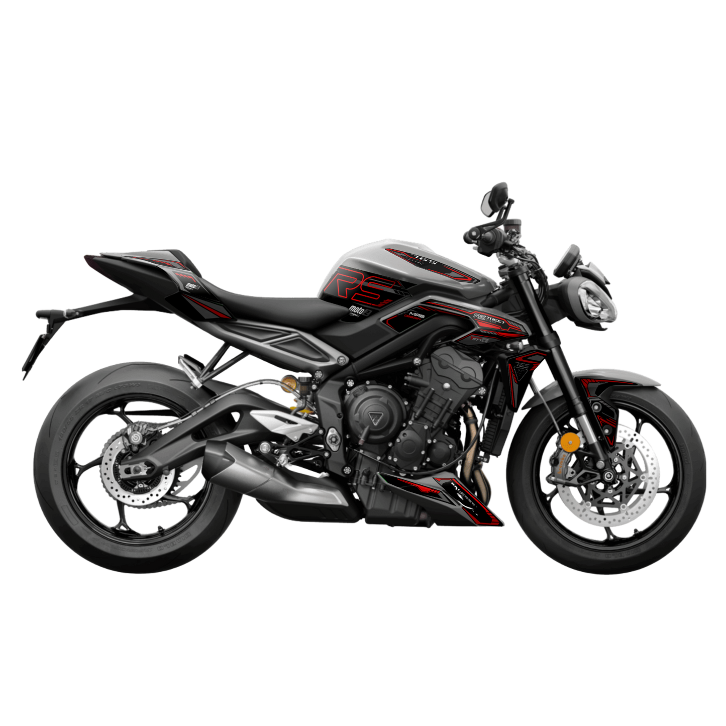 Kit per TRIUMPH STREET TRIPLE R/RS (2023-2026) - MK2 - Scarlet Rage
