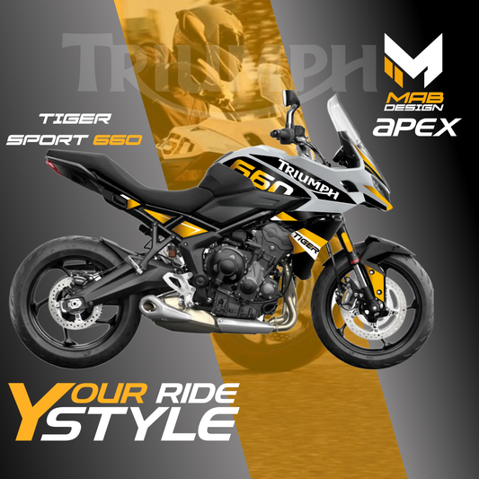 TRIUMPH TIGER 660 (2022-2024) - Apex - Victory Gold