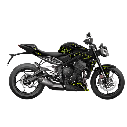 TRIUMPH STREET TRIPLE R/RS (2023-2025) - MK2 - Toxic Scream