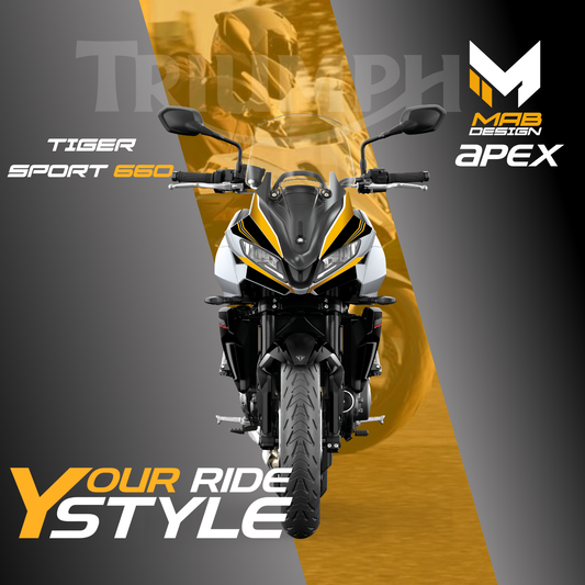 TRIUMPH TIGER 660 (2022-2024) - Apex - Victory Gold