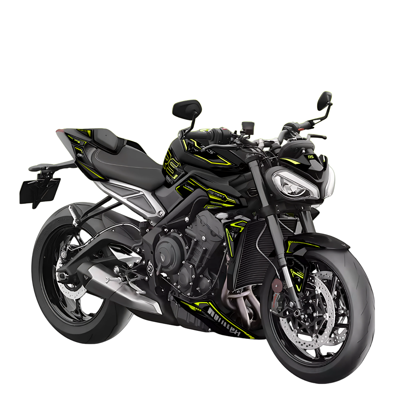 Kit per TRIUMPH STREET TRIPLE R/RS (2023-2026) - MK2 - Toxic Scream