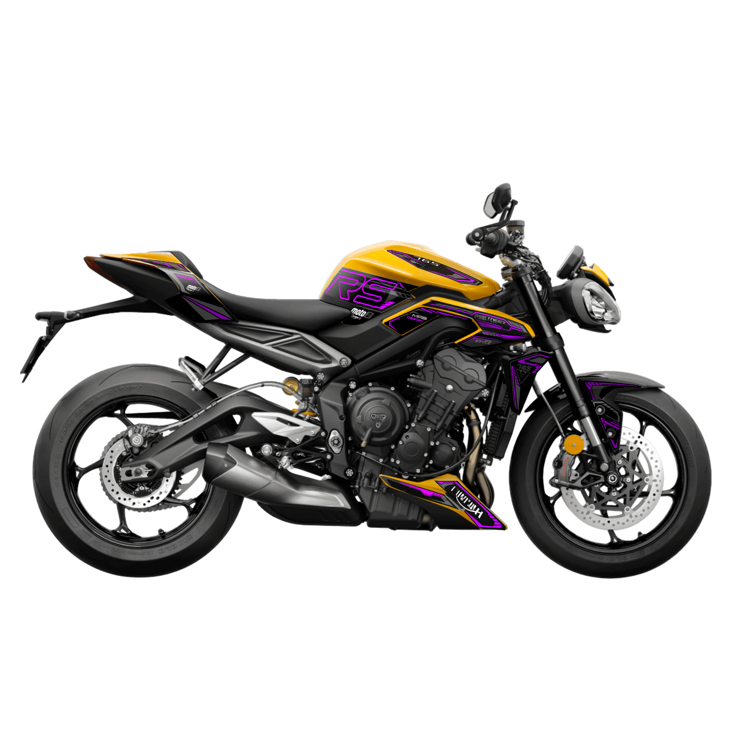 Kit per TRIUMPH STREET TRIPLE R/RS (2023-2026) - MK2 - Iconic Purple