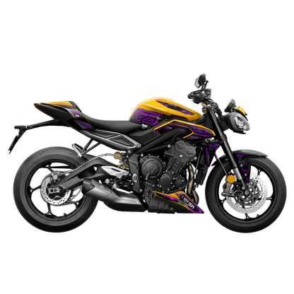 Kit per TRIUMPH STREET TRIPLE R/RS (2023-2026) - MK2 - Iconic Purple