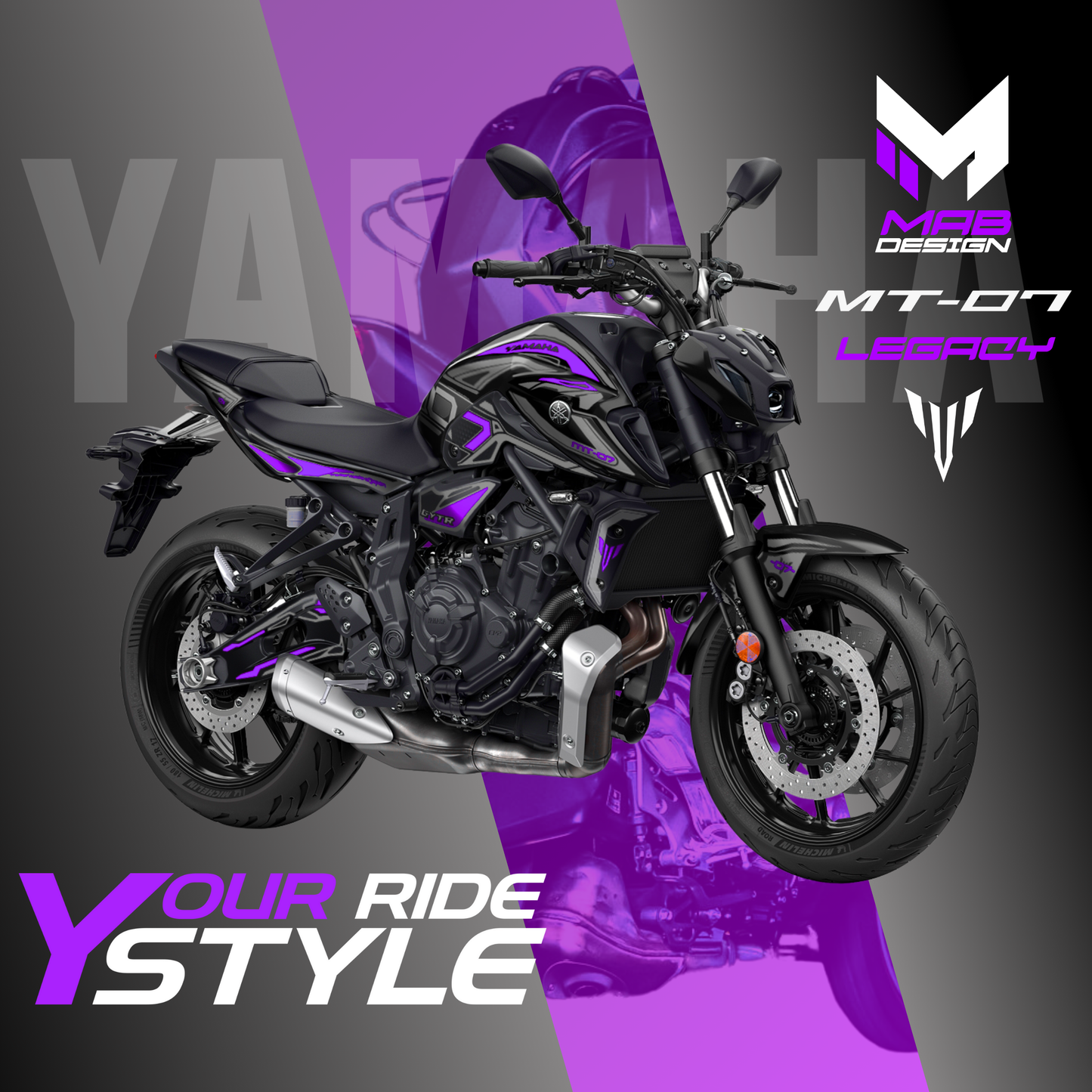 YAMAHA MT-07 (2021-2024) - LEGACY - VOID PULSE