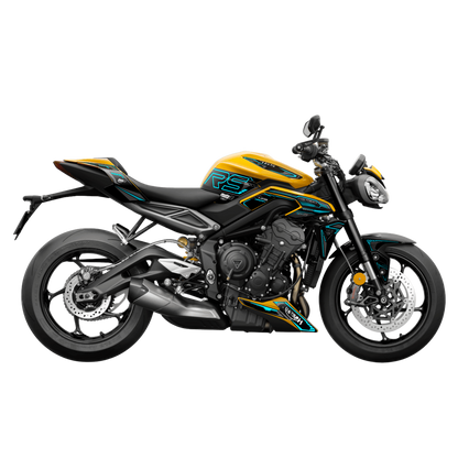 Kit per TRIUMPH STREET TRIPLE R/RS (2023-2026) - MK2 - Neon Surge