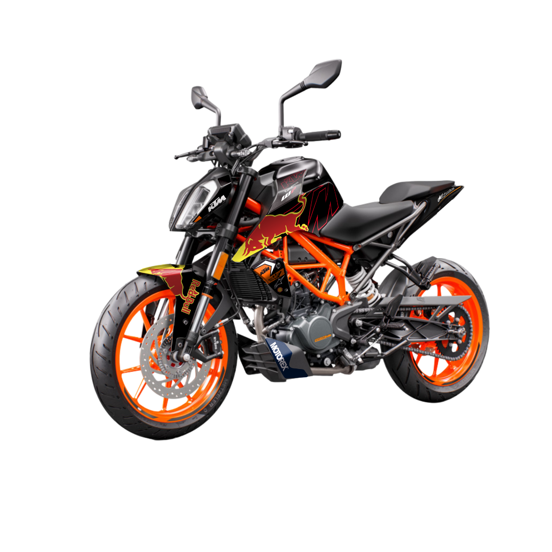 KTM DUKE 125/390 (2017-2023) - BULLSTRIKE BLACK