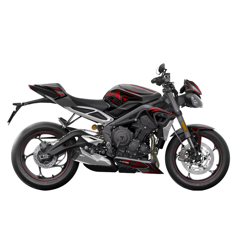 TRIUMPH STREET TRIPLE R/RS (2020-2022) - NeurØ - Scarlet Rage