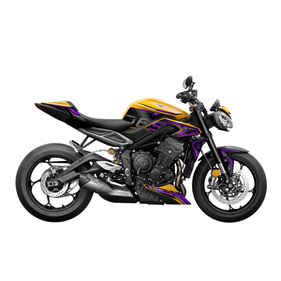 TRIUMPH STREET TRIPLE R/RS (2023-2025) - NeurØ - Iconic Purple
