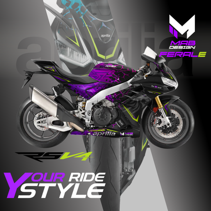APRILIA RSV4 (2021-2024) - FERALE - NIGHT HOWLER