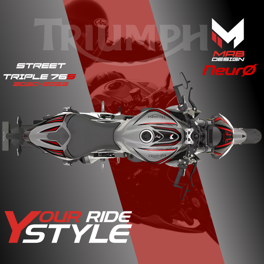 TRIUMPH STREET TRIPLE R/RS (2020-2022) - NeurØ - RED