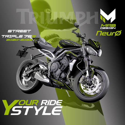 TRIUMPH STREET TRIPLE R/RS (2020-2022) - NeurØ - Toxic Scream