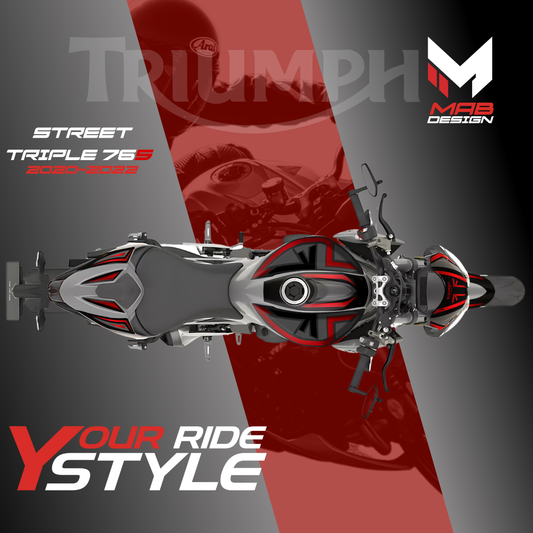 TRIUMPH STREET TRIPLE R/RS (2020-2022) - MK2 - Scarlet Rage