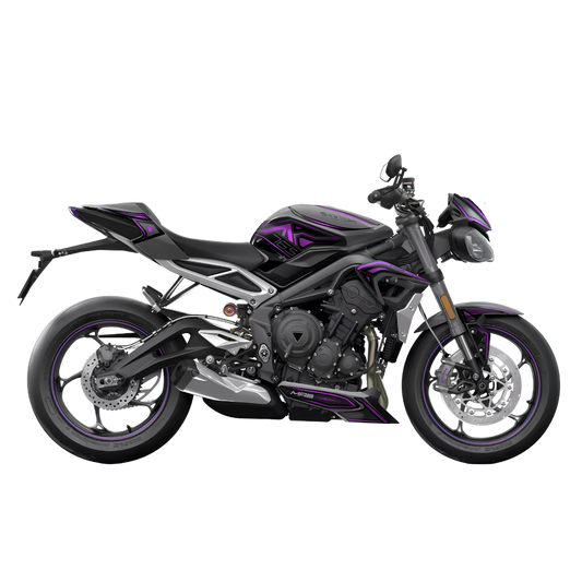 Kit per TRIUMPH STREET TRIPLE R/RS (2020-2022) - NeurØ - Iconic Purple