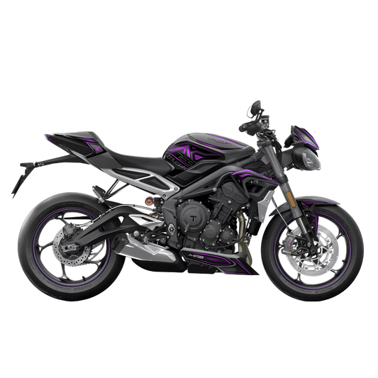 TRIUMPH STREET TRIPLE R/RS (2020-2022) - NeurØ - Iconic Purple