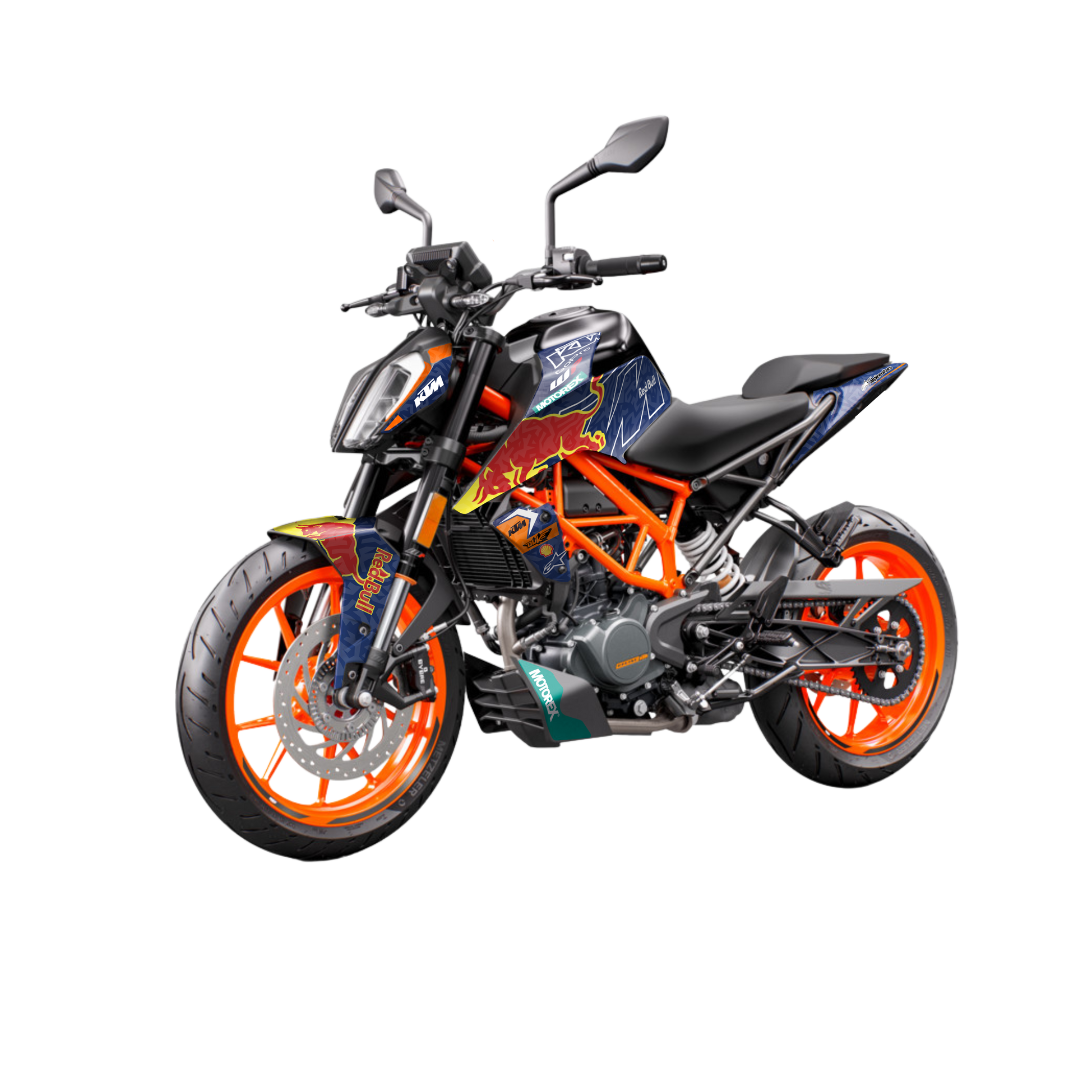 KTM DUKE 125/390 (2017-2023) BULLSTRIKE BLUE
