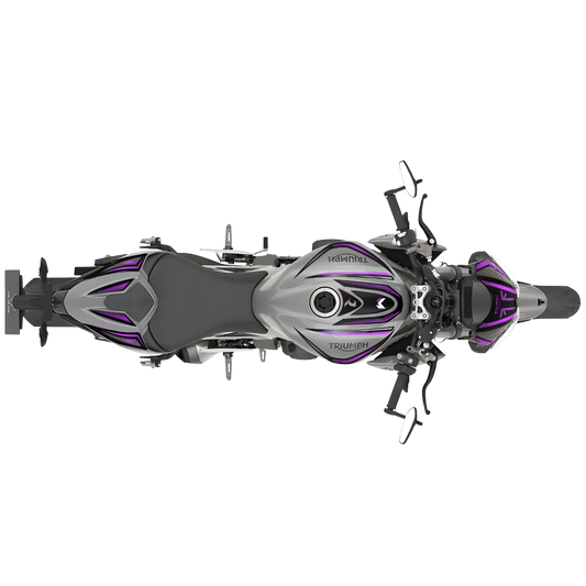 TRIUMPH STREET TRIPLE R/RS (2020-2022) - NeurØ - Iconic Purple
