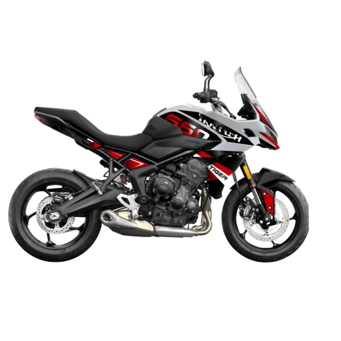 Kit per TRIUMPH TIGER 660 (2022-2025) - Apex - Metallic Red