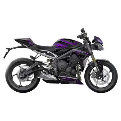 Kit per TRIUMPH STREET TRIPLE R/RS (2020-2022) - MK2 - Iconic Purple