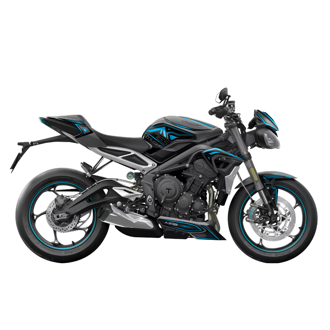 TRIUMPH STREET TRIPLE R/RS (2020-2022) - NeurØ - Neon Surge