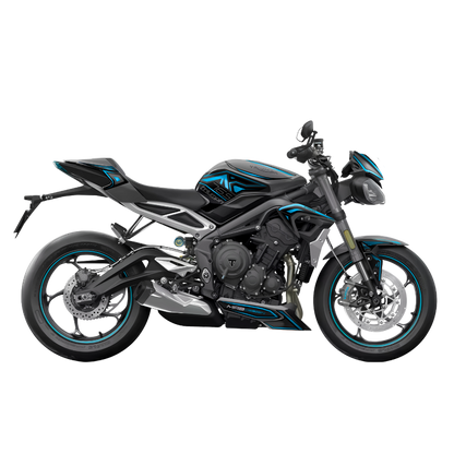 TRIUMPH STREET TRIPLE R/RS (2020-2022) - NeurØ - Neon Surge