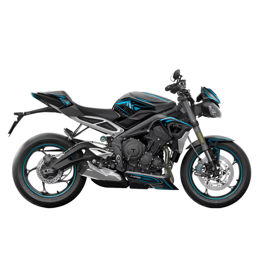 TRIUMPH STREET TRIPLE R/RS (2020-2022) - NeurØ - Neon Surge