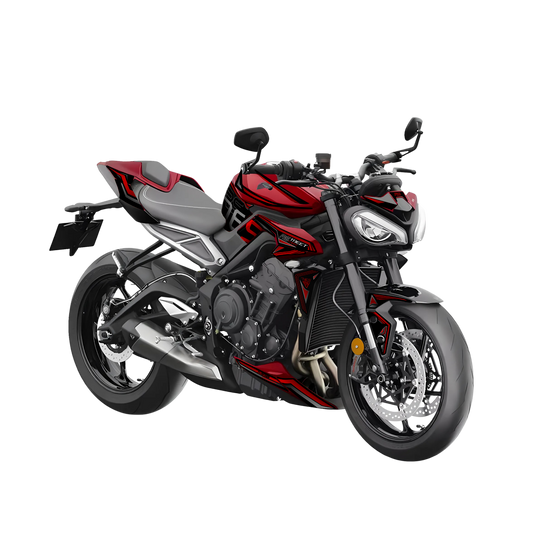 Kit per TRIUMPH STREET TRIPLE R/RS (2023-2026) - NeurØ - Scarlet Rage