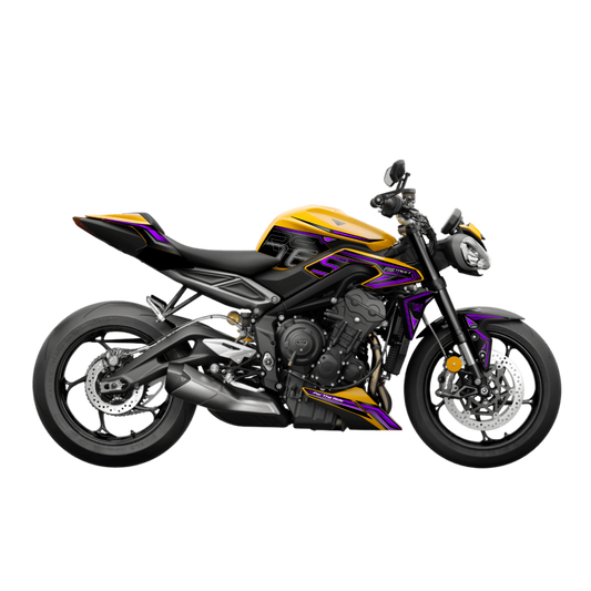 Kit per TRIUMPH STREET TRIPLE R/RS (2023-2026) - NeurØ - Iconic Purple