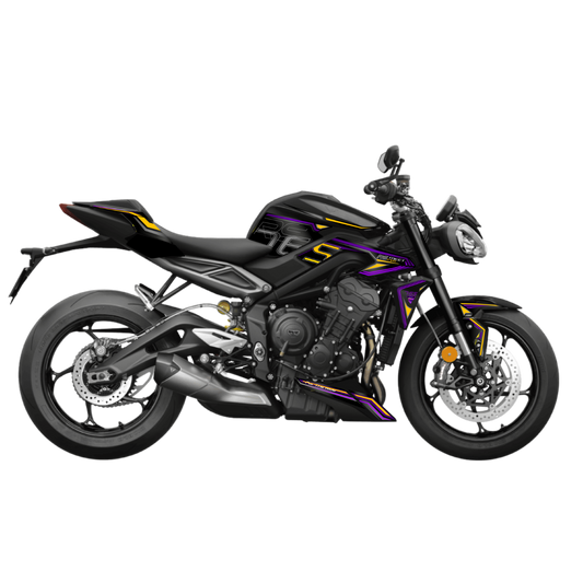 Kit per TRIUMPH STREET TRIPLE R/RS Black (2023-2026) - NeurØ - Solar Viper
