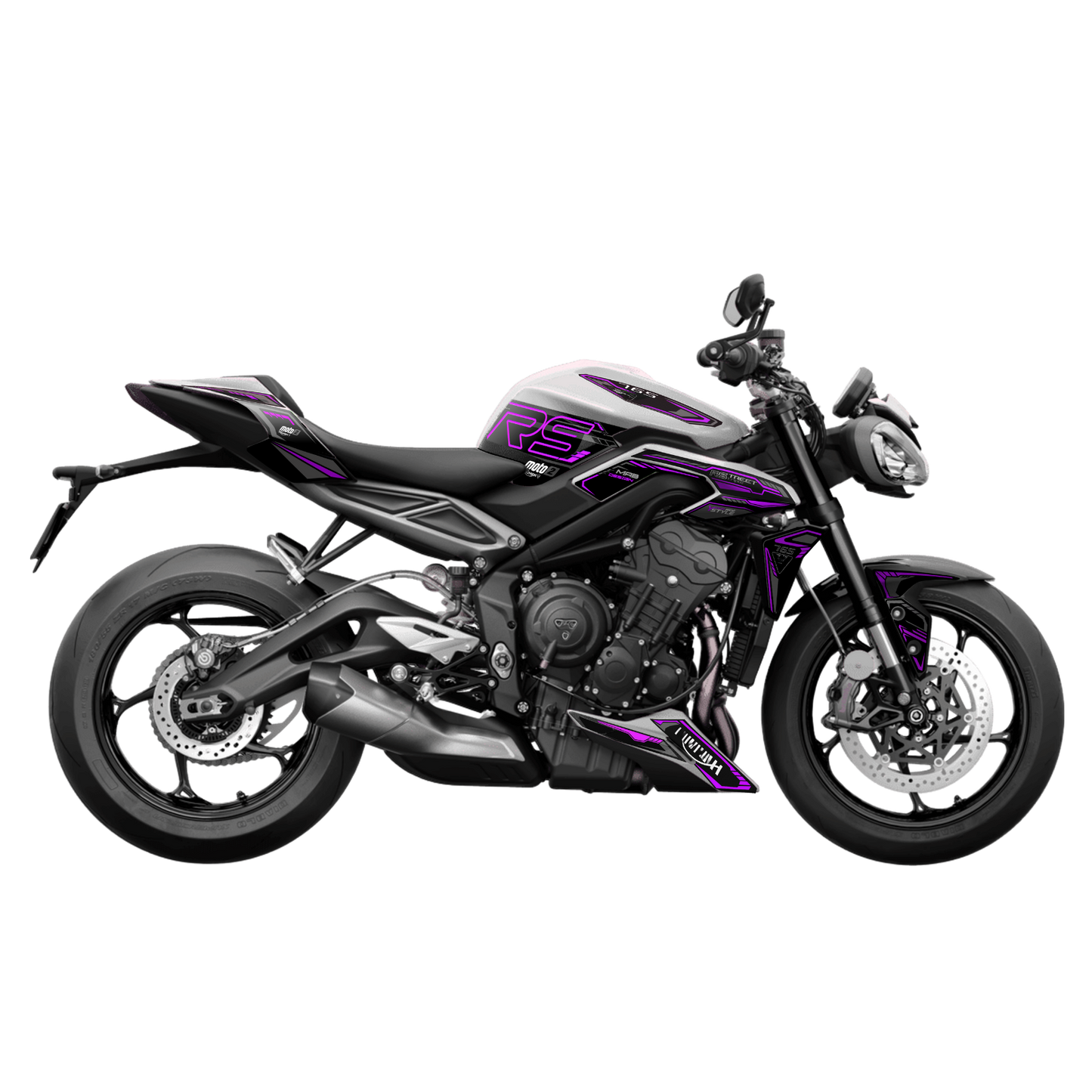 Kit per TRIUMPH STREET TRIPLE R/RS (2023-2026) - MK2 - Iconic Purple