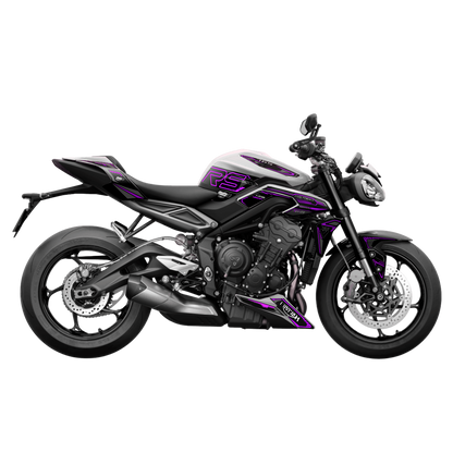 Kit per TRIUMPH STREET TRIPLE R/RS (2023-2026) - MK2 - Iconic Purple