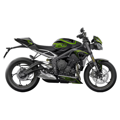 Kit per TRIUMPH STREET TRIPLE R/RS (2020-2022) - MK2 - Toxic Scream