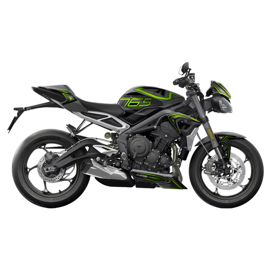 Kit per TRIUMPH STREET TRIPLE R/RS (2020-2022) - MK2 - Toxic Scream
