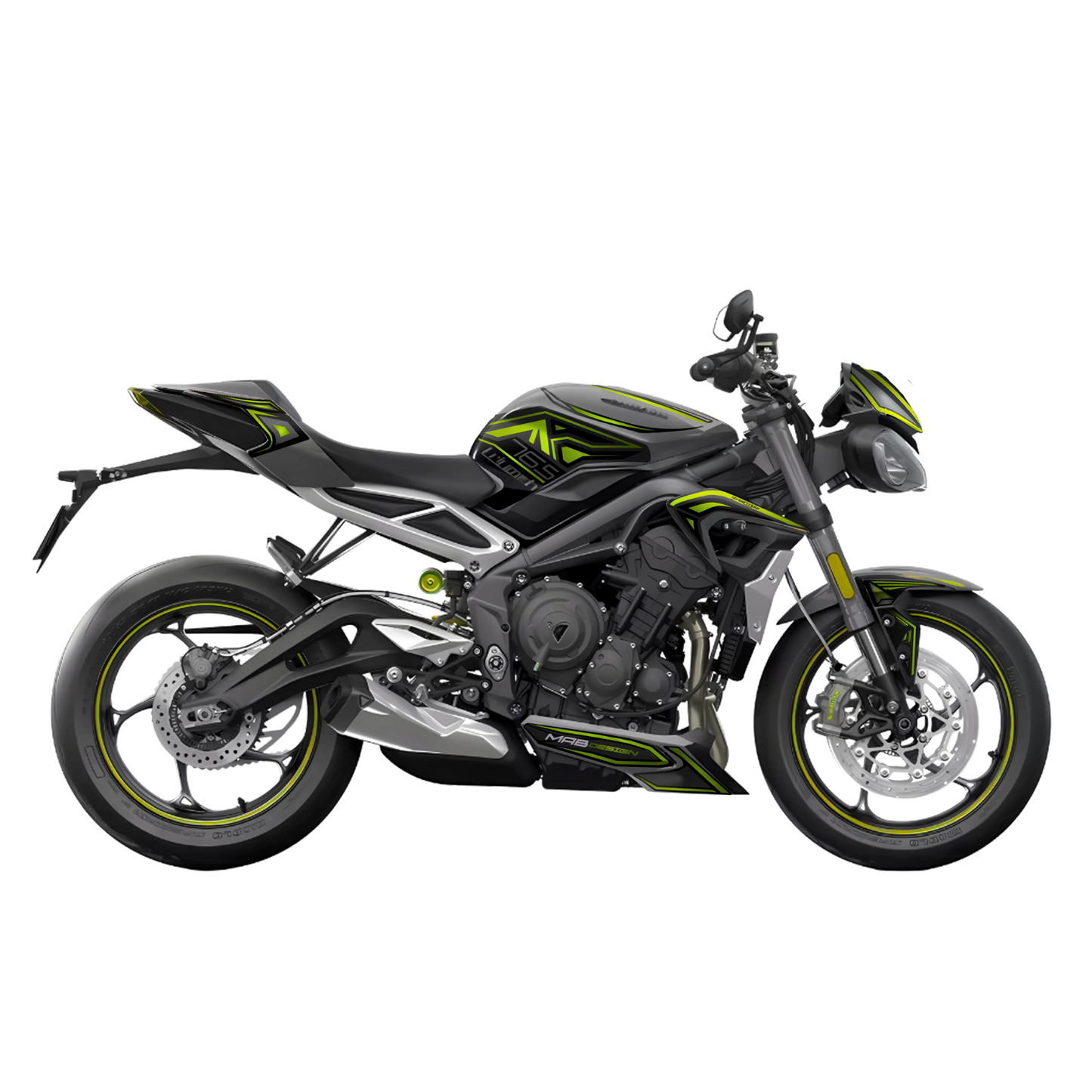 Kit per TRIUMPH STREET TRIPLE R/RS (2020-2022) - NeurØ - Toxic Scream